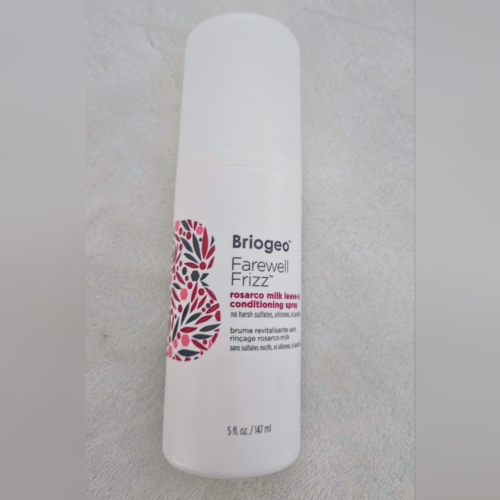 NWT Briogeo Farewell Frizz Rosarco Milk Leave-In Conditioner